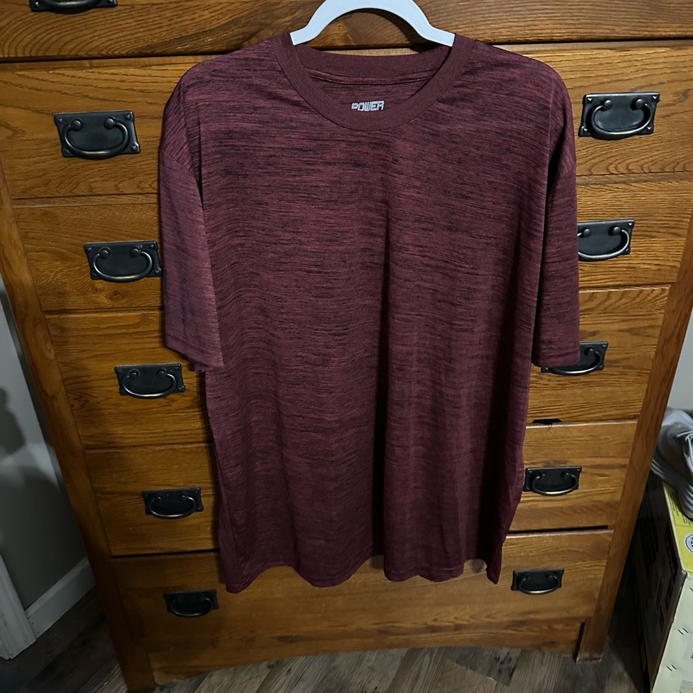 Maroon Athletic T-Shirt